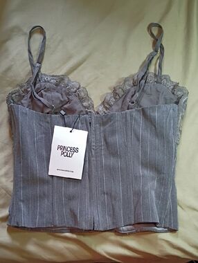 Pinstripe Cami Top